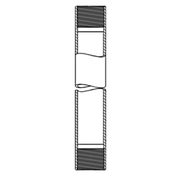 BARREL, THIN WALL “RS” SOFT-PACKED, 16THD (115)	