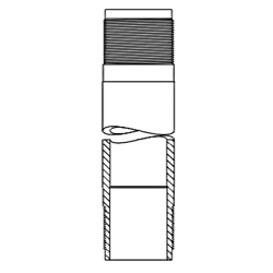 BARREL, THINWALL, PRECISION, EXTERNAL THREAD (111)