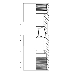 CLOSED PIN-END PLUNGER (410)