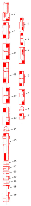 HEAVY WALL BARREL A.P.I. TYPE RHBC