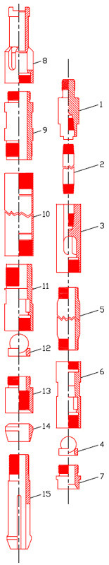 Thin Wall Barrel API Type RWBM