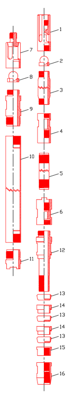 THIN WALL BARREL A.P.I. TYPE RWTC