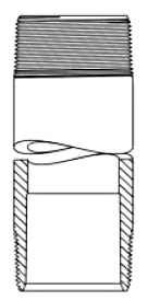 Barrel Working 2-1/8 OD 125