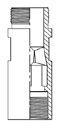 Closed Box End Plunger (413)