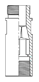 Closed Double Valve (414)