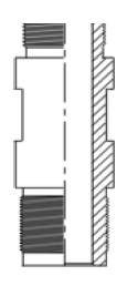 Connector Upper 445 Barrel