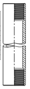 Coupling – Extension Barrel – API Type (459)