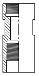 Coupling – Pin-end Plunger to Pull Tube (450)