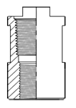 Coupling – Pull Tube to Plunger Tube (454)