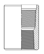 Coupling – Working Barrel – Upper 2-1/8 OD (455)