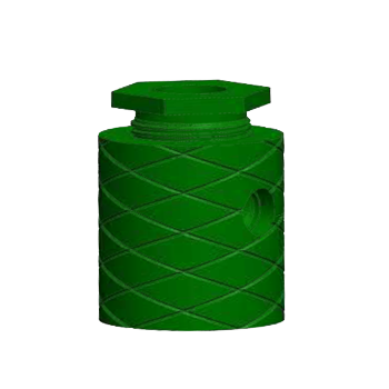 Optional leak detection top for additional control options Optional leak detection top for additional control options