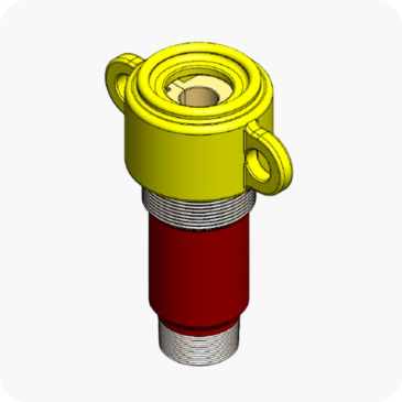 Economy Threaded Cap Jack Stuffing Box JSB