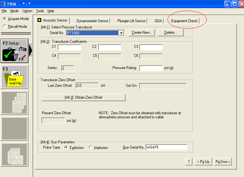 How to enable pressure transient tracking in Echometer TWM - Step 4