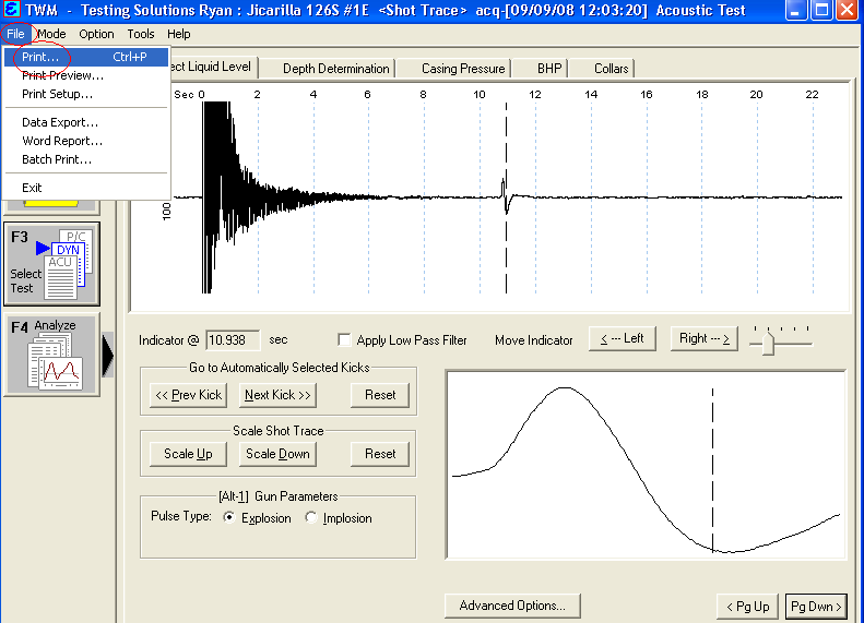 How to turn a TWM Shot Trace report into a PDF file 5