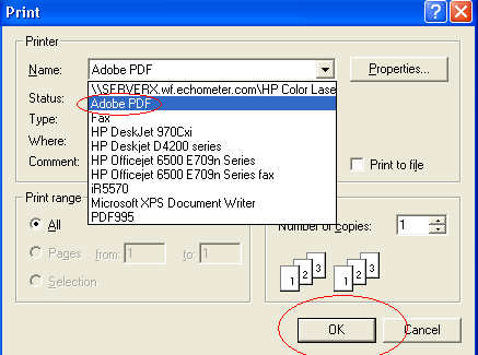 How to turn a TWM Shot Trace report into a PDF file 6