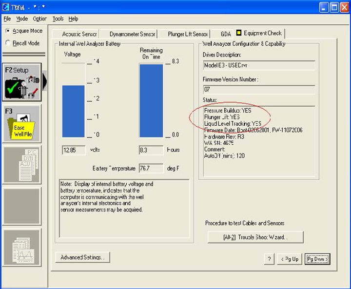 5 Check For Presuure Transient Capabilities